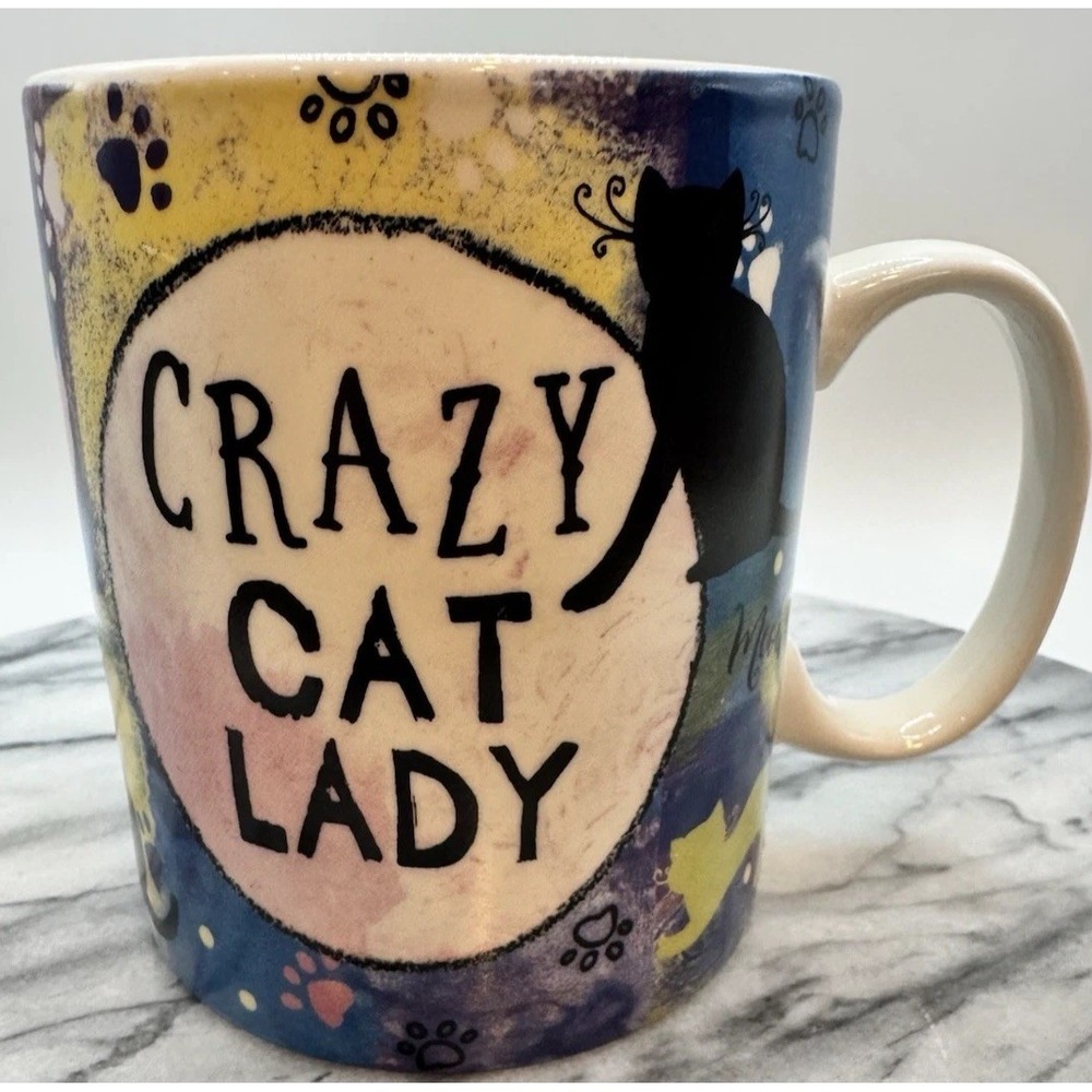 Crazy Cat Lady Coffee Mug I Have 2 3 4 7 10 Cats Don't Judge Me